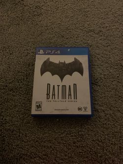 Batman(The telltale series) PS4 like new gently used adult owned.