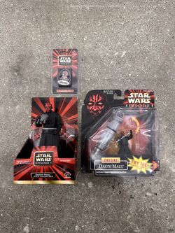 Star Wars Darth Maul Collectibles Lot