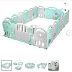 20 Panel Play Place Fence For Kids 