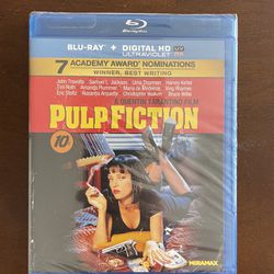 Brand New Unopened Blu Ray of Pulp Fiction