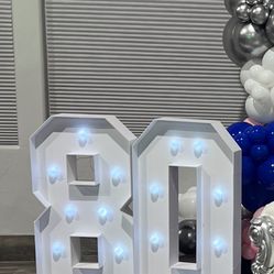 80 Number Marquee