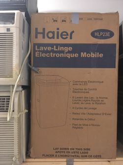 Haier portable washer