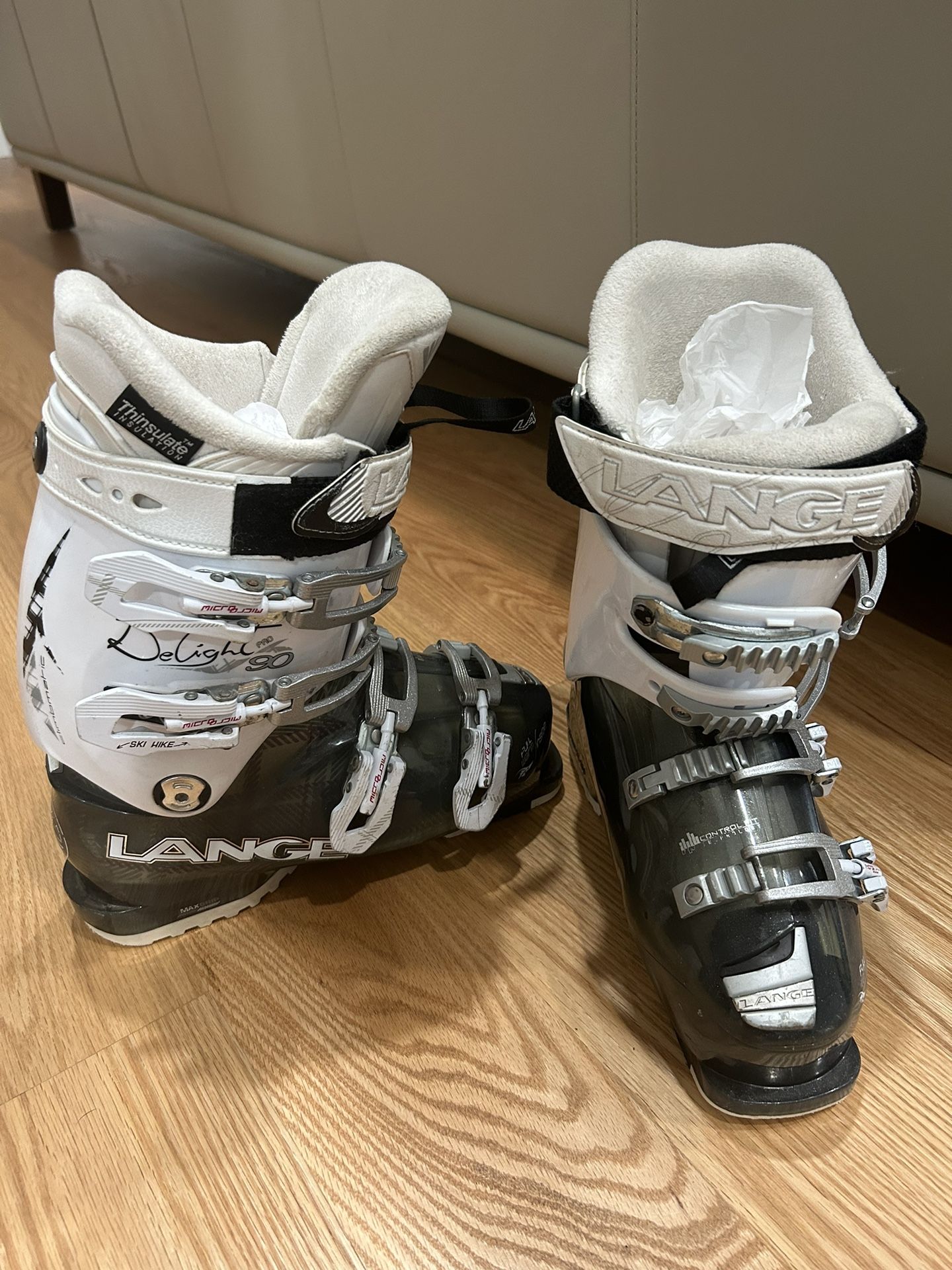 Women's Ski Boots Lange Delight Pro 90 Mondo 22 280 mm Max