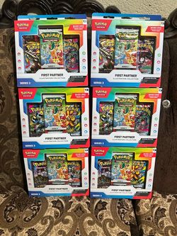 Pokémon First Partner Illustration Collection Series 3 x6
