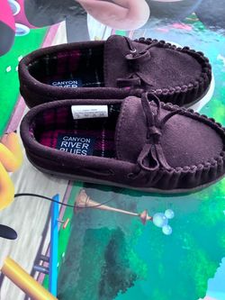 Canyon River Blues Kids Moccasin Slippers