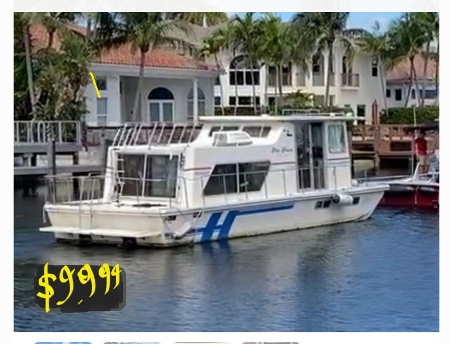 House Boat houseboat Trailer Mobile Home