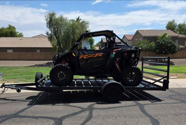2015 Zieman Utility Trailer 6.5x12.5
