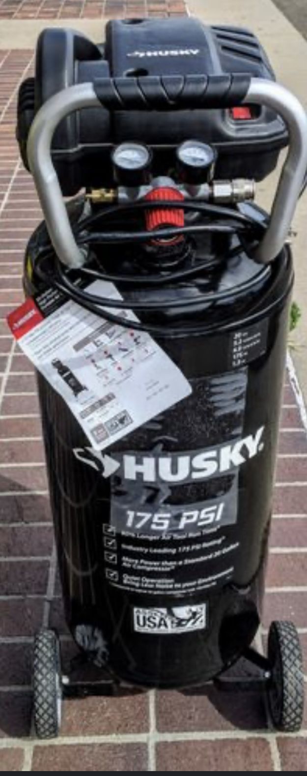 Husky 175 PSI 20-Gallon Air Compressor