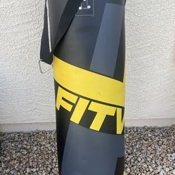 FITVEN Punching Bag With Wall Mount Wall Bracket