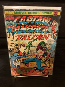 Captain America and the falcon