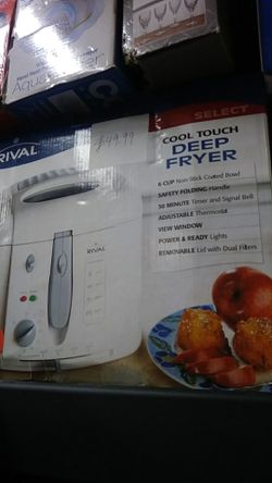 Brand New in Box Rival Deep Fryer