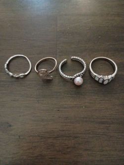Sterling rings