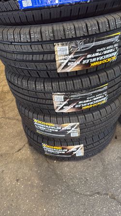 LT 225/75/16 Blackhawk tires 10ply
