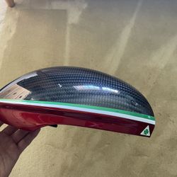 Side Mirror Caps - Carbon Fiber - Alfa Romeo