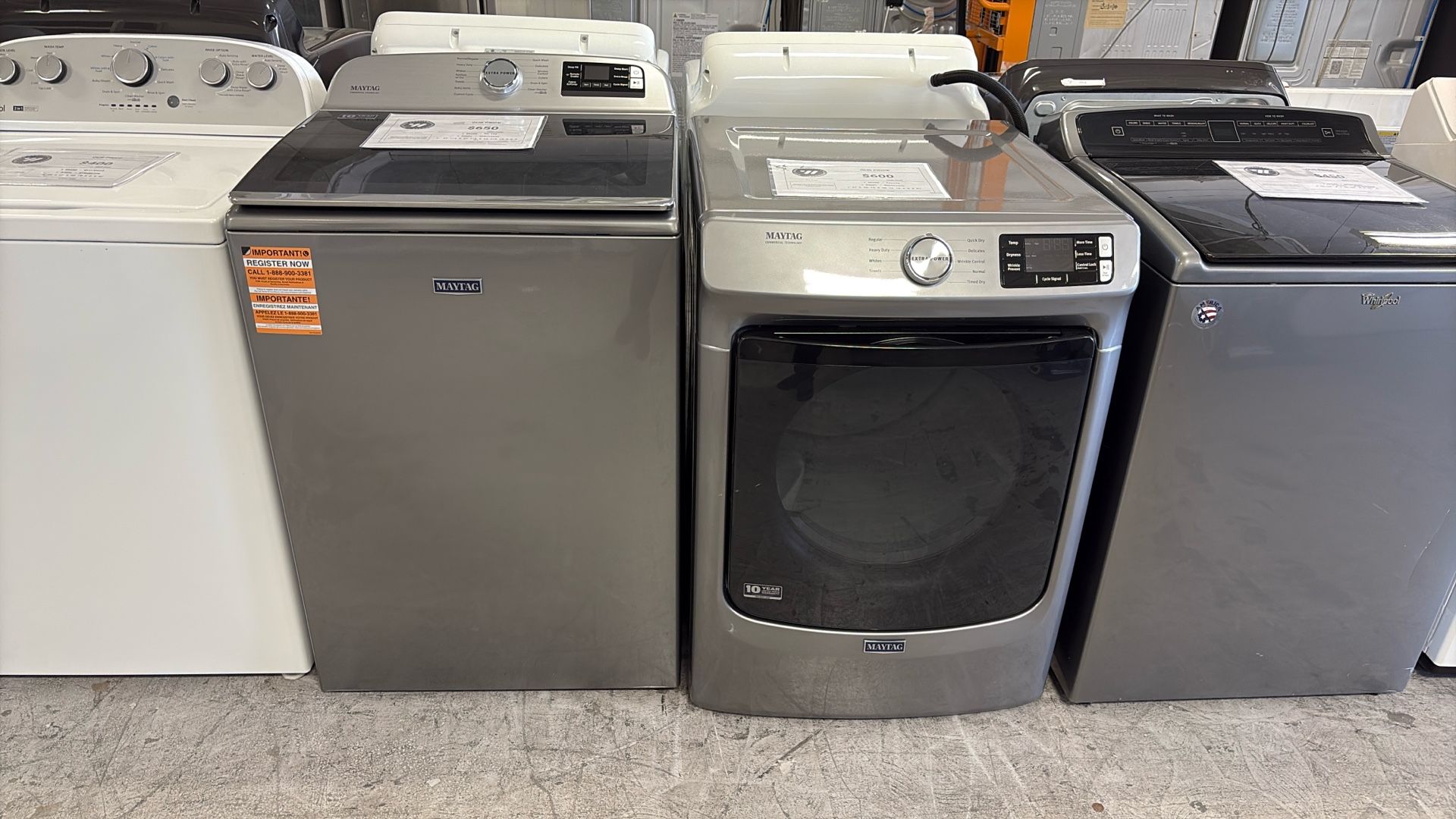 Maytag Washer Gas Dryer Set