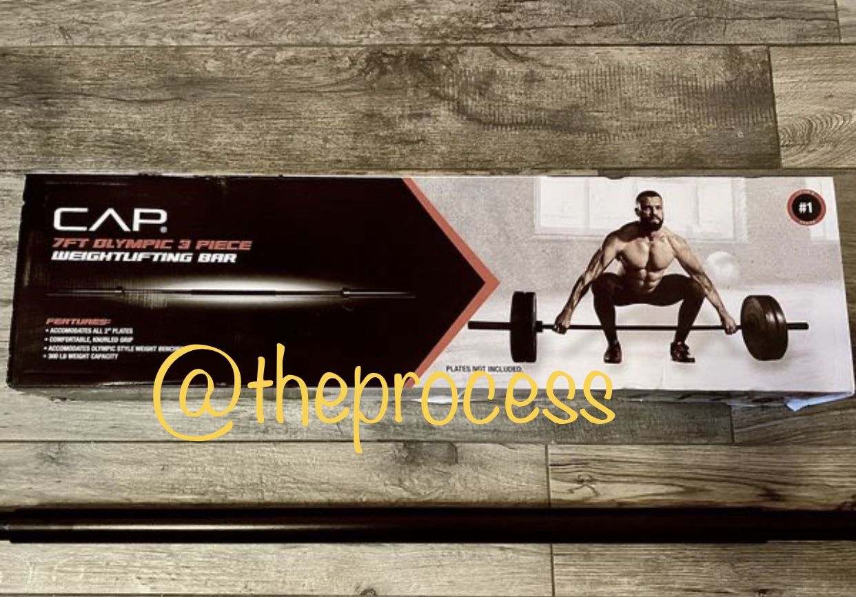 🏋🏽‍♂️Brand CAP Barbell 7 ft Olympic weight lifting bar