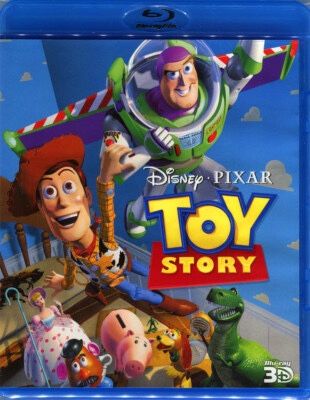 Disney Pixar Toy Story Blu-ray 3D + Blu-ray + DVD + Digital Copy 