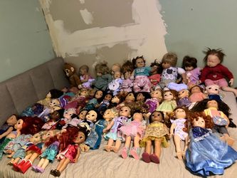 Baby doll’s collection Tons of reborn and baby dolls