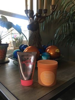 New body creams sold separately, Clinique Happy $15. Juicy is $10. Or both for $20.