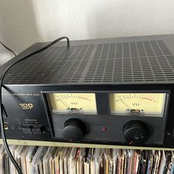 Vintage Radio Shack MPA-200 Power Amplifier – Works Great – Meters Inoperative