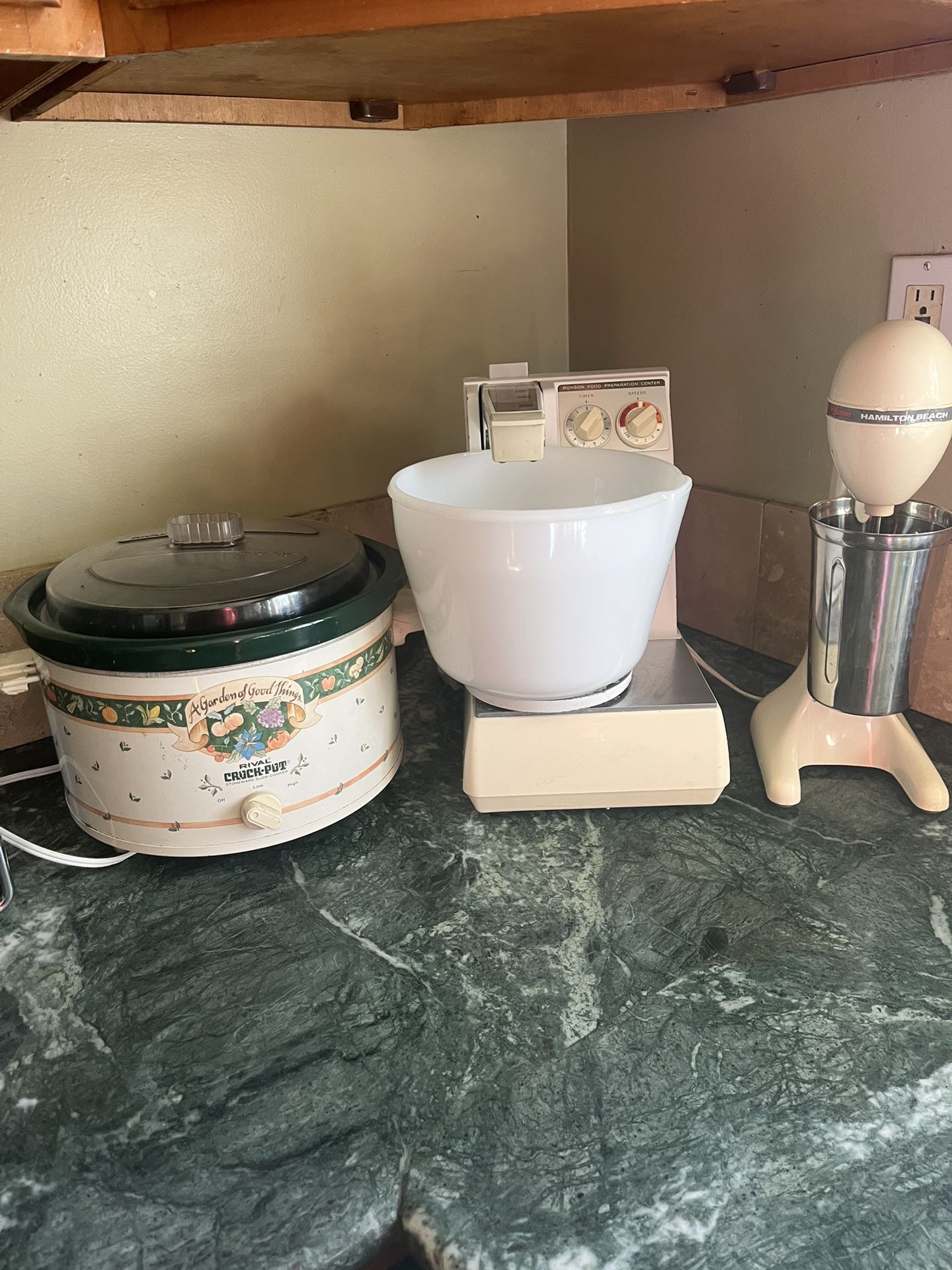 Ronson Mixer Crockpot Shake Maker Vintage