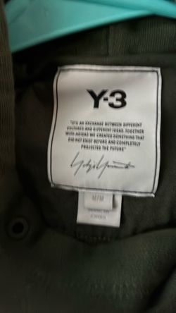 Y3 hoodie size  m