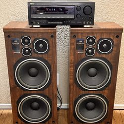 Sherwood Speakers And Teac Receiver 