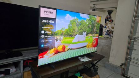 65 Inch Samsung Mini LED Smart TV 4K UHD with 144 Hz refresh rate. Brand new 2026 Model.