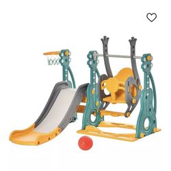Toddler Slide And Swing Set