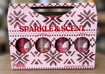 Victoria’s Secret PINK Sparkle & Scent 4-Piece Body Mist Gift Set