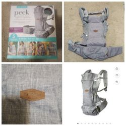 JJ Cole Peek 5-Position Baby Carrier 
