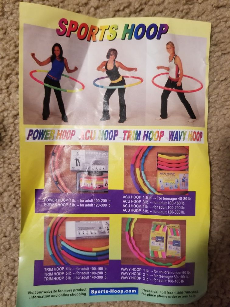 Power excercise hoop