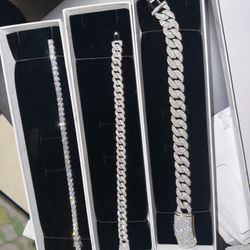 Moissanite Cuban Links