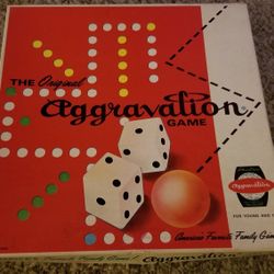 Vintage 1962 Aggravation Board Game