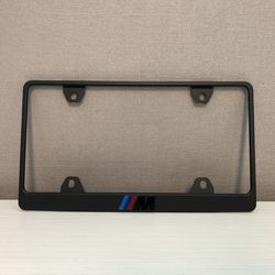 Metal Black M Frame with Color letters