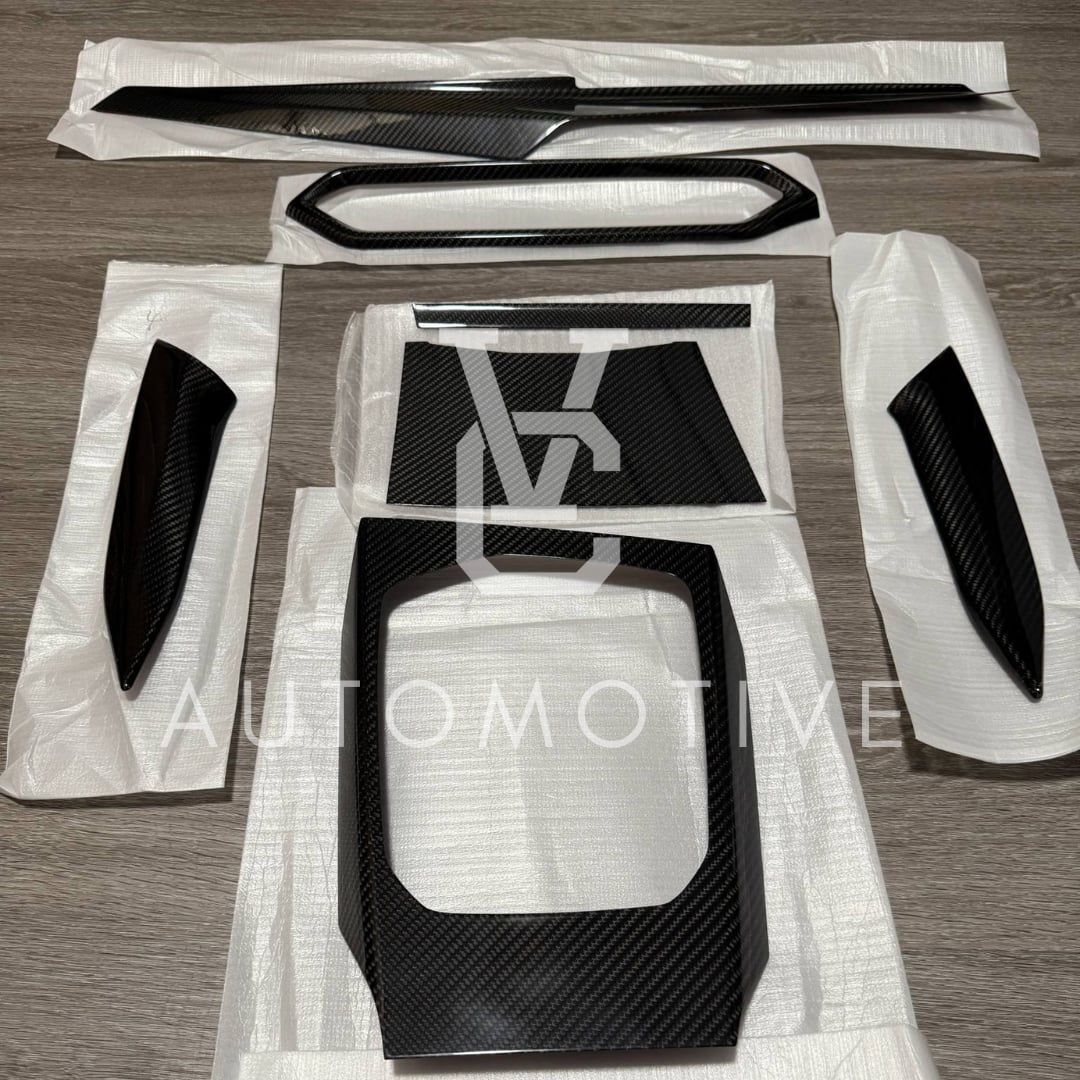 Carbon Fiber Trim Overlay for BMW G20 G22 330i M340i M440i 2023+ LCI Models