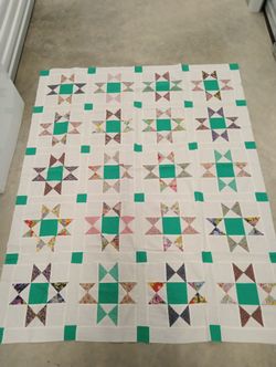 Ohio Star Quilt Top