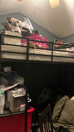 frame and mattress