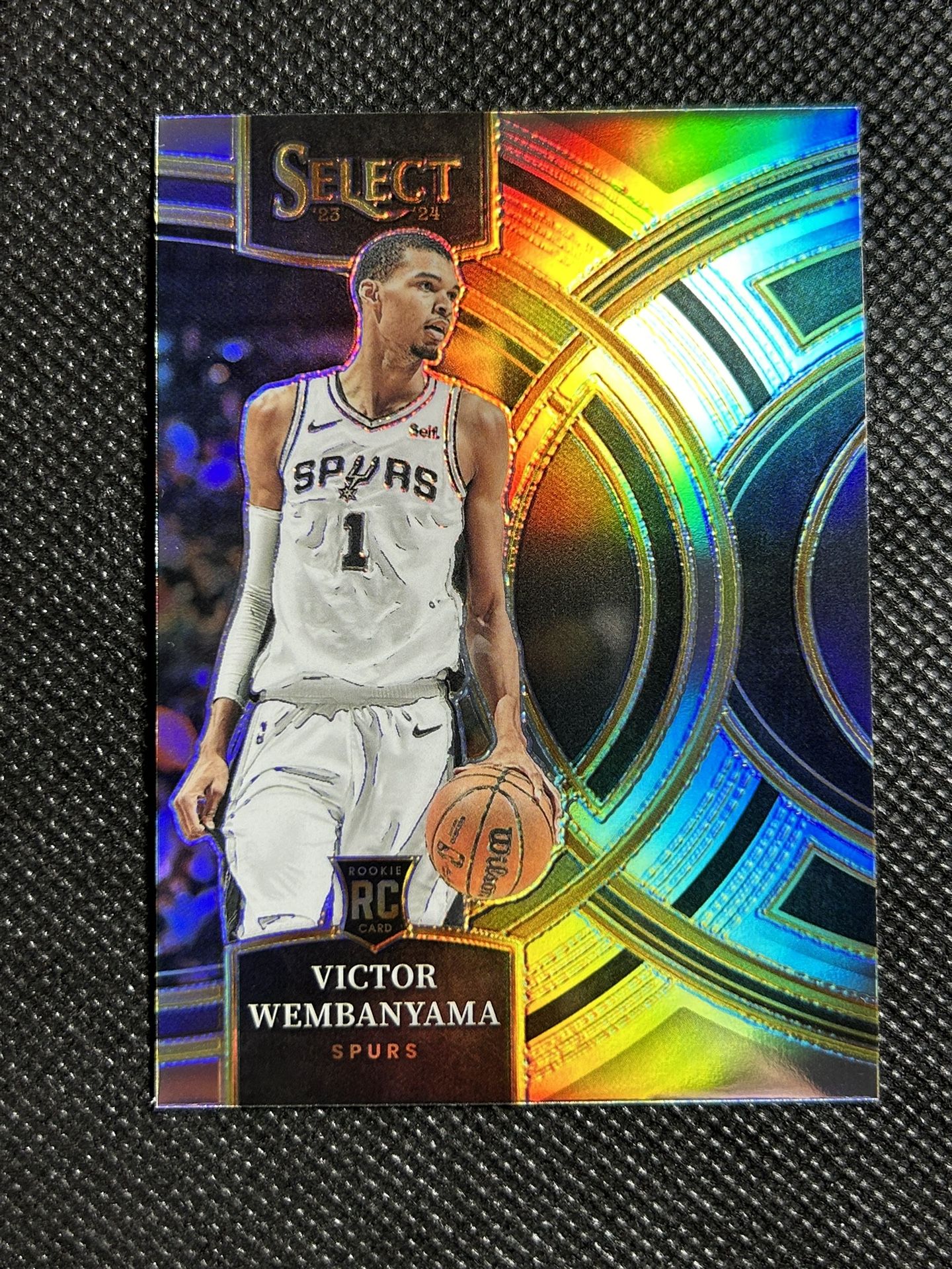 2023-24 Panini Select Silver Holo Prizm Victor Wembanyama Rc Rookie San Antonio Spurs🔥🔥🔥