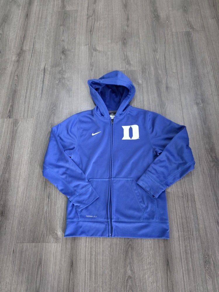 Nike Duke Blue Devils Zip Up Jacket Youth Size XL 