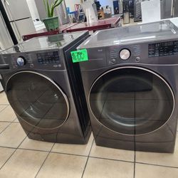 L.G. Front Load Washer And Dryer Set