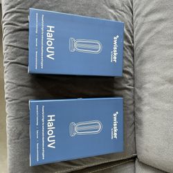 2 New Swissker HaloUV Light Cleaner