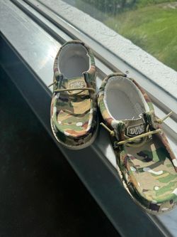 Hey Dude Camo Slip-On Shoes