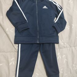 Boys Adidas Track Suit 