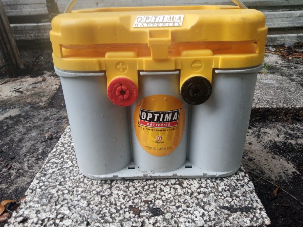Optima Yellow Top Battery