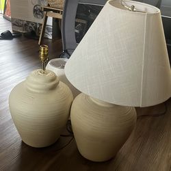 2 lamps and 2 covers