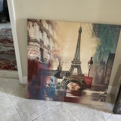 Pictures And Clock For Sale 