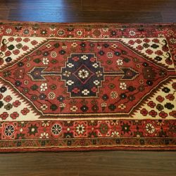 Hamadan Rug | 3'5" × 4'10"