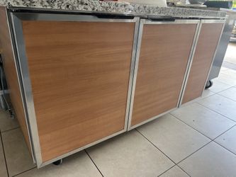 Working table With refrigerator Bottom