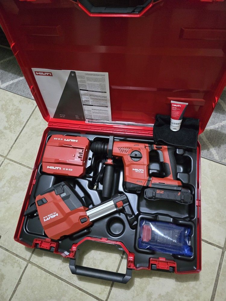 Hilti Te 6 Nuron Hammer Drill Kit